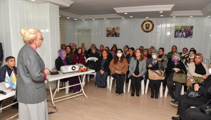 Erdemli’de Büyükşehir’den Kadınlara Eğitim